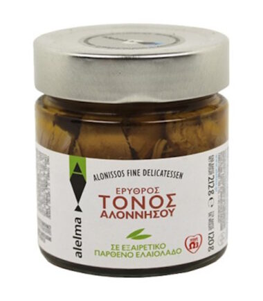 Ερυθρός Τόνος Αλοννήσου σε Έξτρα Παρθένο Ελαιόλαδο ALELMA (212gr)