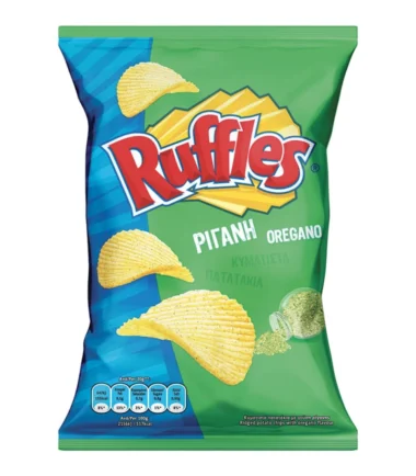 Πατατάκια Κυματιστά με Ρίγανη RUFFLES (140gr)