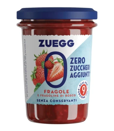 Μαρμελάδα Φράουλα Χωρίς Ζάχαρη ZUEGG (220gr)