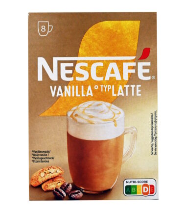 Στιγμιαίο Ρόφημα Καφέ NESCAFE Gold Cafe Vanilla Latte (8x17gr)
