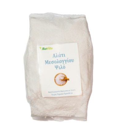 Αλάτι Μεσολογγίου Ψιλό BIOVITA (500gr)