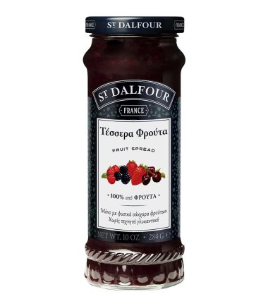 Μαρμελάδα Τέσσερα Φρούτα ST.DAFLOUR (284gr)
