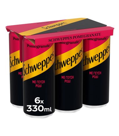Αναψυκτικό Τόνικ Ρόδι SCHWEPPES (6x330ml)