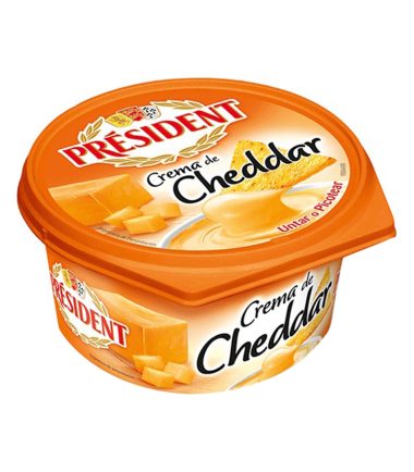 Τυρί Κρέμα Cheddar PRESIDENT (125gr)