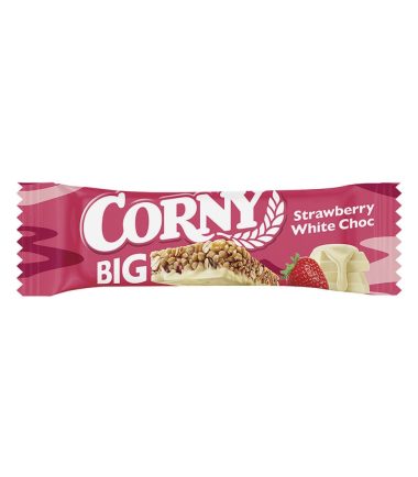 Μπάρα Δημητριακών CORNY Big Φράουλα Λευκή Σοκολάτα (40gr)