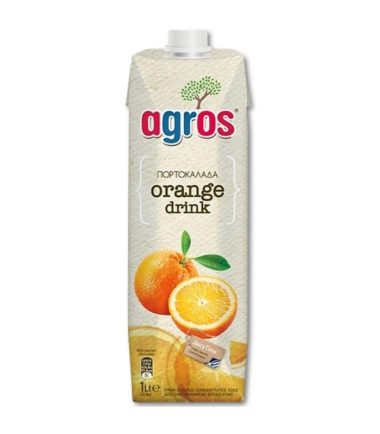 Agros Χυμός Πορτοκάλι Φρουτοποτό 1lt