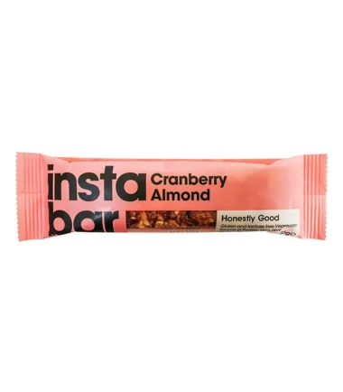 Instabar Μπάρα με Κράνμπερι Αμύγδαλα & Μέλι Χωρίς Γλουτένη 35g